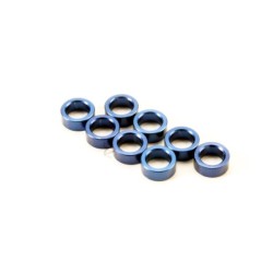 Spacer, pushrod (aluminum, blue) (use with 5318 or 5318X pus