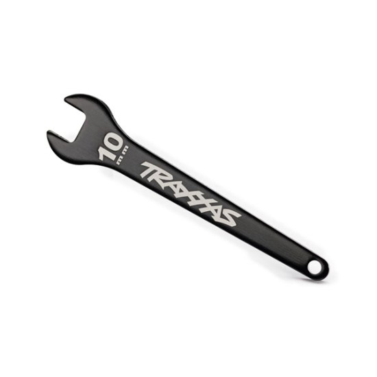 Platte steeksleutel, 10mm (zwart geanodiseerd aluminium)
