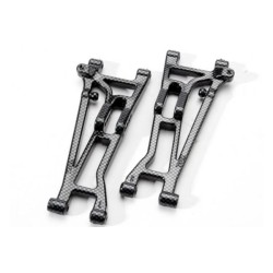 Suspension arms, front (left & right), Exo-Carbon finish (Ja