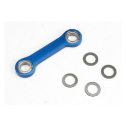 Drag link, machined 6061-T6 aluminum (blue-anodized)/ 5x8x2.