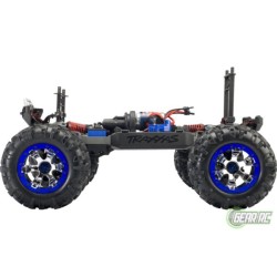 Traxxas Summit 4 wiel aangedreven monster blauw met  Bluetooth optie zonder accu en lader