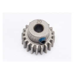 Gear, 20-T pinion (0.8 metric pitch, compatible with 32-pitc