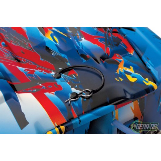 TRAXXAS SPARTAN BL 2.4GHz TSM rood 2022 zonder batterij en lader