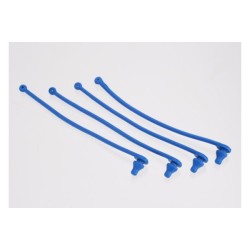 Body clip retainer, blue (4)