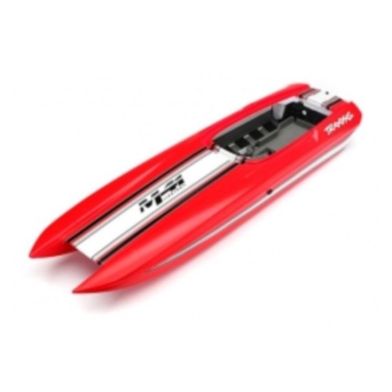 Hull, DCB M41, red (fully assembled)