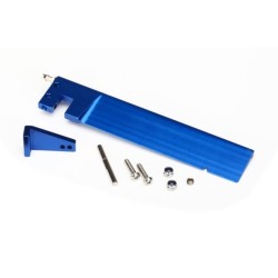 Rudder (127.5 mm)/ rudder arm// hinge pin/ 3x15mm BCS (stain