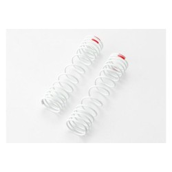 Springs, rear (white) (progressive rate) (2) (fits Slash alu