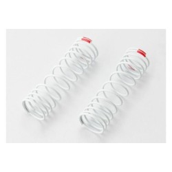 Springs, front (white) (progressive rate) (2) (fits Slash al