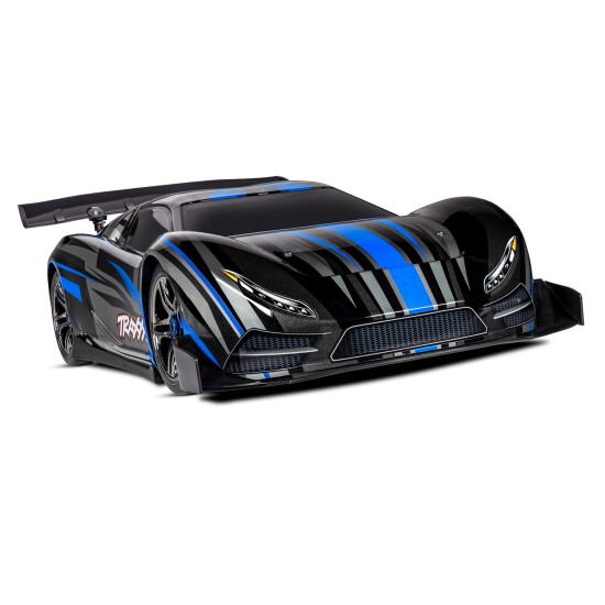 Traxxas XO-1 Supercar 4WD TQi TSM zonder battery en lader blauw