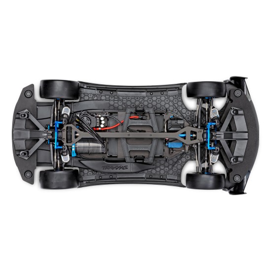 Traxxas XO-1 Supercar 4WD TQi TSM zonder battery en lader blauw