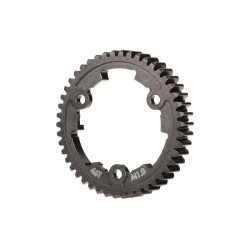 Spur gear, 46-tooth, steel (wide face, 1.0 metric pitch)