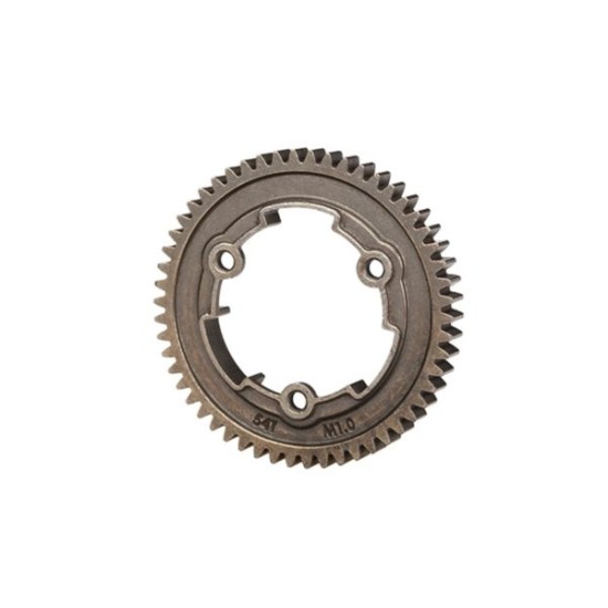 SPUR GEAR, 54-TOOTH, STEEL    (1.0 metric pitch)