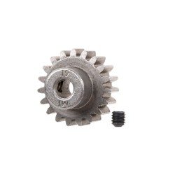 Gear, 19-T pinion (1.0 metric pitch) (fits 5mm shaft)/ set screw (for use only with steel spur gears)