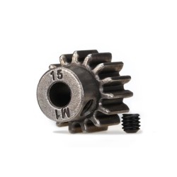 Gear, 15-T Pinion (1.0 Metric Pitch) (Fits 5Mm Shaft)/ Set S