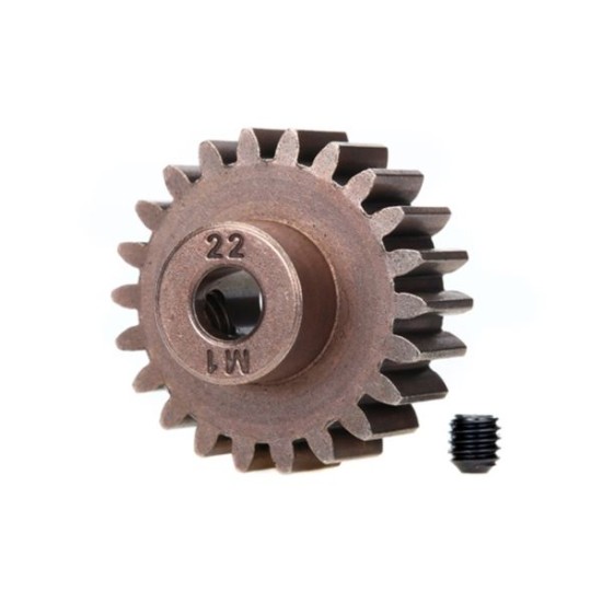 Gear, 22-T pinion (1.0 metric pitch) (fits 5mm shaft)/ set s