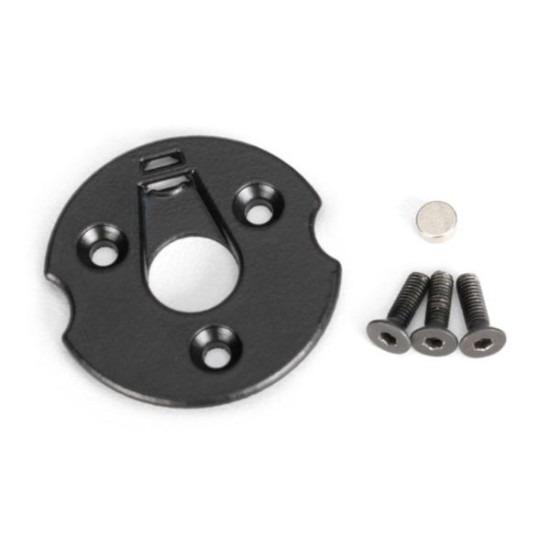 Telemetry trigger magnet holders, spur gear/ magnet, 5x2mm (
