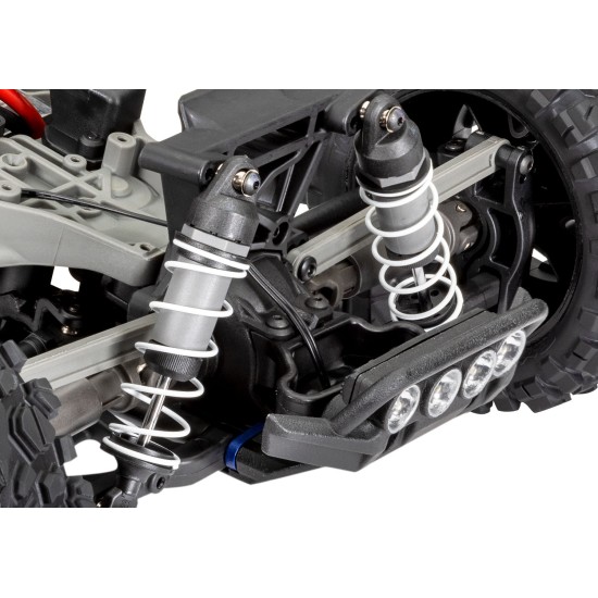 Traxxas Rustler 4x4 XL5 inc LED verlichting, batterij en 12v lader (Groen)