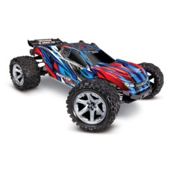 Rustler 4X4 1op10-scale 4WD Stadium Truck met TSM blauw