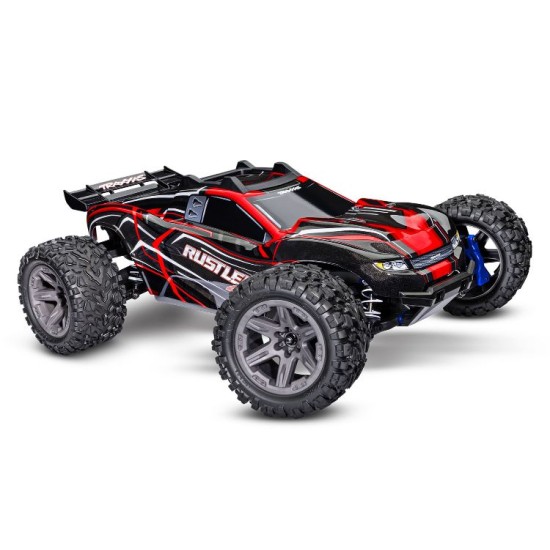 Rustler 4X4 Brushless 2s 1/10-scale 4WD Stadium Truck Rood