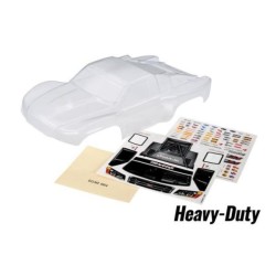 Body, Slash 4X4, heavy duty (clear, untrimmed, requires painting)/ window masks/ decal sheet