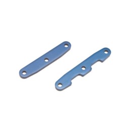 Bulkhead tie bars, front & rear, aluminum (blue-anodized)