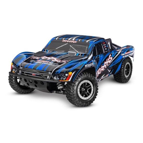 Traxxas Slash 4X4 VXL Clipless HD  Blauw