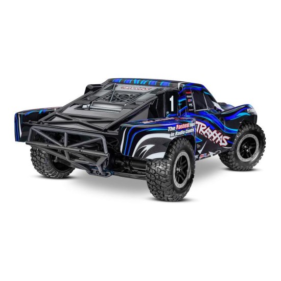 Traxxas Slash 4X4 VXL Clipless HD  Blauw