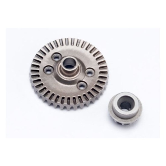 Ring gear, differential/ pinion gear, differential (rear)