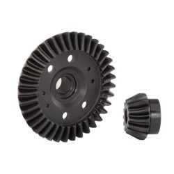Ring gear differential pinion gear differential machined spiral cut rear