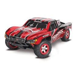 Traxxas Slash 1/16 4x4 met USb-c lader en accu Rood