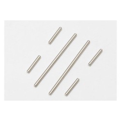 Suspension pin set (front or rear), 2x46mm (2), 2x14mm (4)