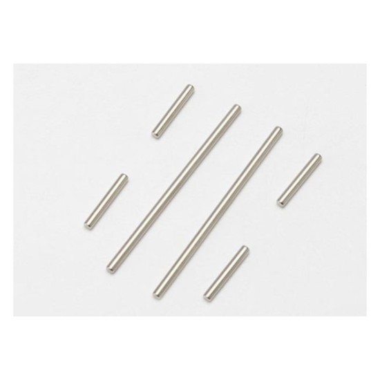 Suspension pin set (front or rear), 2x46mm (2), 2x14mm (4)