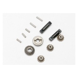 Gear set, differential (output gears (2)/ spider gears (3))/