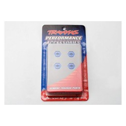 Wheel hubs, hex, aluminum (4) (blue-anodized) Wheel hubs, hex, aluminum (4) (blue-anodized)