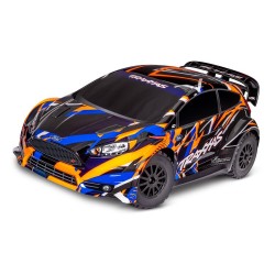 Traxxas Ford Fiesta ST Rally VXL Oranje