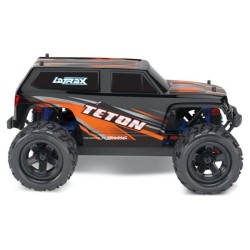 LaTrax Teton 1/18, brushed RTR oranje met accu en 12v lader