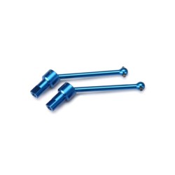 Driveshaft assembly front/rear6061-T6 aluminum (blue) 2pcs