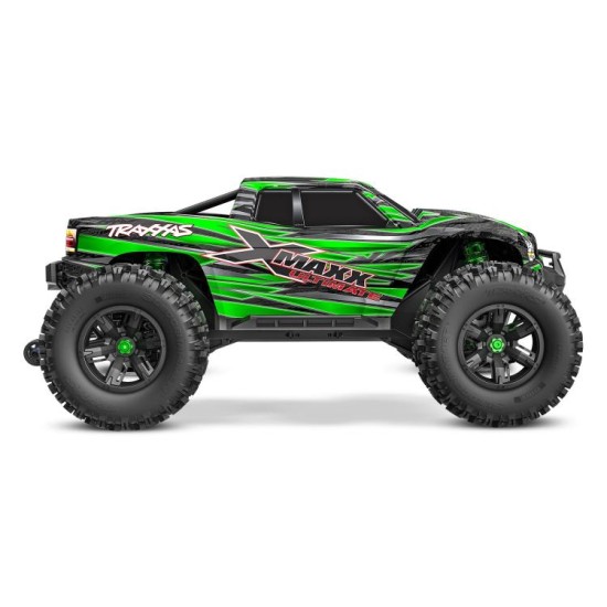 Traxxas X-maxx ultimate groen limited edition