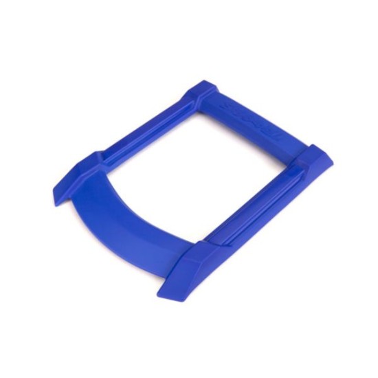 Skid plate, roof (body) (blue)/ 3x15mm CS (4)  (requires #7713X to mount)