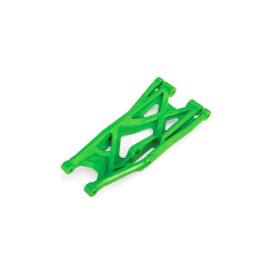Xmaxx Suspension arm, green, lower (right, front or rear), heavy duty (1)
