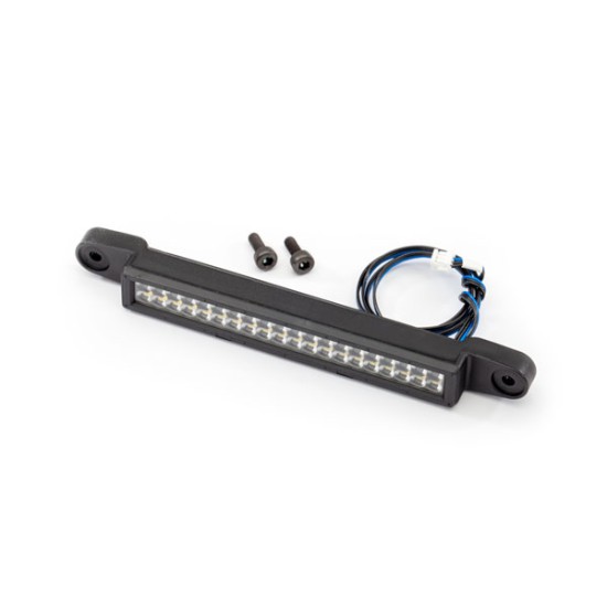 LED light bar, front (high-voltage) (40 white LEDs (double row), 82mm wide)