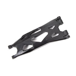 Suspension arm, lower, black (1) (right, front or rear) (for use with #7895 X-Maxx, WideMaxx, suspension kit)