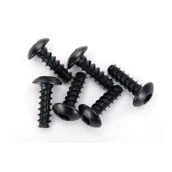 Screws, 2.6x8mm button-head machine (hex drive) (6)