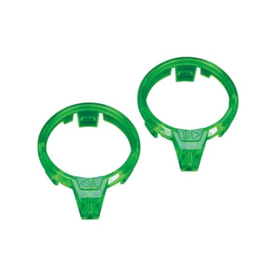 LED lens, motor, green (left & right)