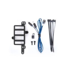 Installation kit, Pro Scale Advanced Lighting Control System, TRX-4 Ford Bronco (1979), Ford F-150 (1979), or Chevrolet K10 Truck (1979) (includes mount, reverse lights harness, hardware)