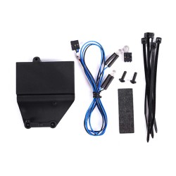 Installation kit, Pro Scale Advanced Lighting Control System, TRX-4 Chevrolet Blazer (1979) (includes mount, reverse lights harness, hardware)