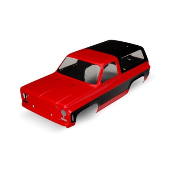 Body, Chevrolet Blazer (1979) (red) (requires grille, side mirrors, door handles