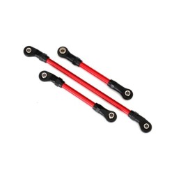 Steering link, 5x117mm (1)/ draglink, 5x60mm (1)/ panhard link, 5x63mm (red powd