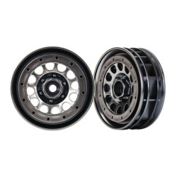 Wheels, Method 105 1.9' (black chrome, beadlock) (beadlock rings sold separately