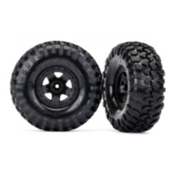 Tires and wheels, assembled, glued (TRX-4 Sport wheels, Canyon Trail 2.2 tires)